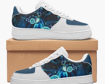 ポケモン - ルカリオ スニーカー、メンズ、レディースのAF1シューズ