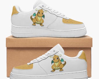 ポケモン - カイリューのスニーカー、メンズ・レディース用AF1シューズ