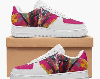 Deadpool sneakers, af1 shoes for men, women