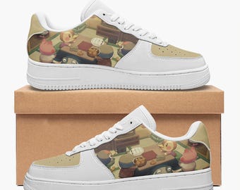 どうぶつの森スニーカー、メンズAF1シューズ、レディース