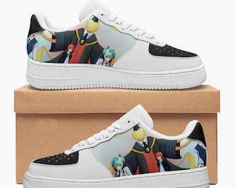 暗殺教室スニーカー、AF1アニメシューズ（男性用、女性用）