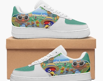 どうぶつの森スニーカー、メンズAF1シューズ、レディース