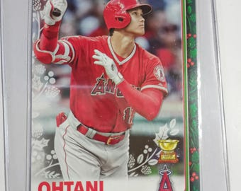 2019 Topps Holiday Shohei Ohtani #HW16 (Batting/All-Star Rookie Cup) Los Angeles Angels