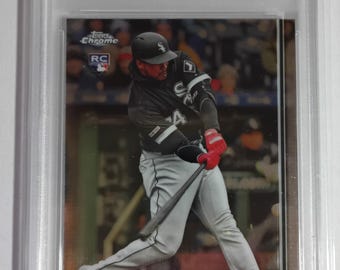 2019 Topps Chrome Update Eloy Jiménez Rookie Debut #53 PSA 9 Mint