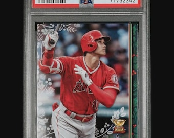 2019 Topps Holiday Shohei Ohtani #16 PSA 9 MINT - Rookie Cup Los Angeles Angels