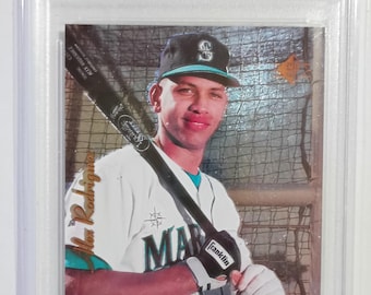 1994 SP Alex Rodriguez Foil Rookie Card #15 PSA 7 NM