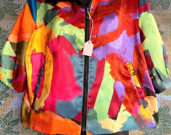 Samuel Dong Artistic Zip Jacket (Size L)