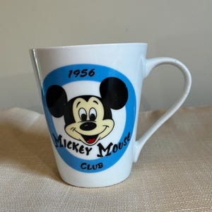 1956 Mickey Mouse Club Coffee Mug - Great Shape! image 1