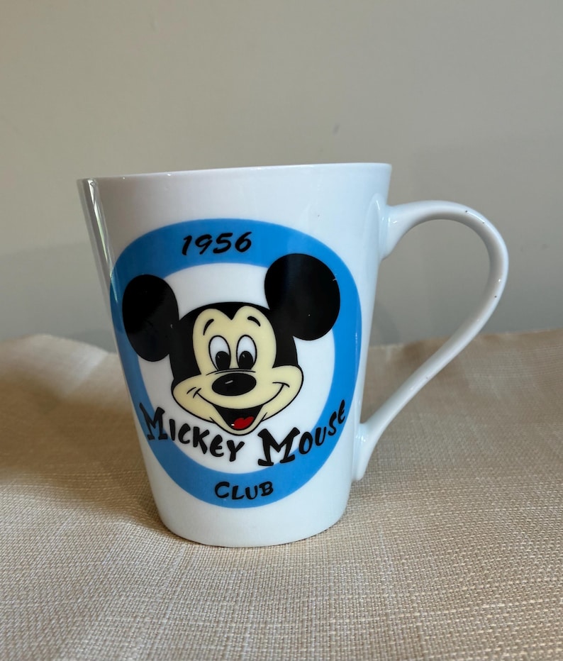 1956 Mickey Mouse Club Coffee Mug - Great Shape! image 1