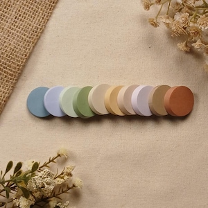 Paper Note Pad | 1 Inch Sticky Notes | A5 Planner Accessories | Stick-On Notes | Minimal Stationery