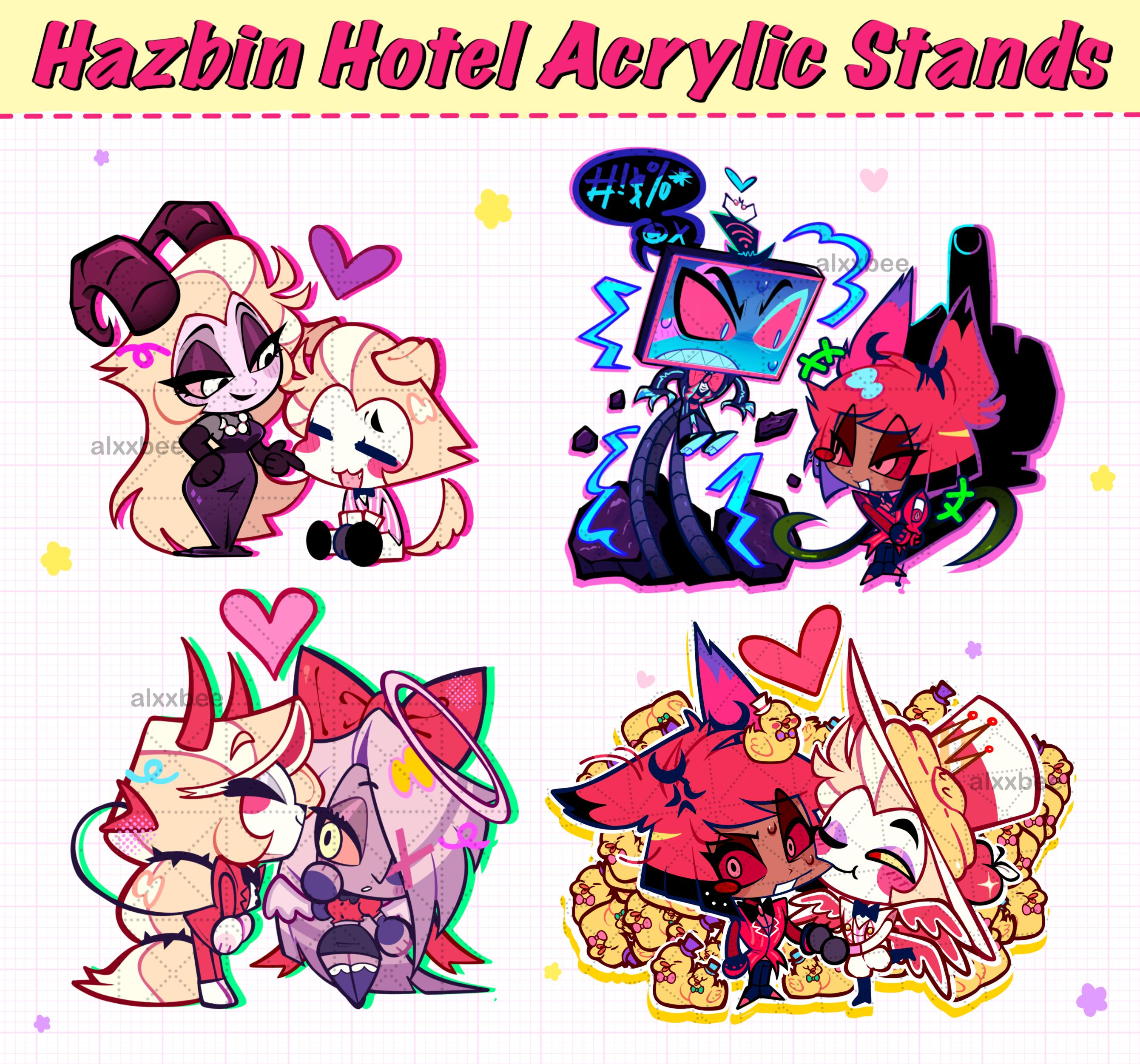 Vox hazbin hotel standee - Etsy 日本