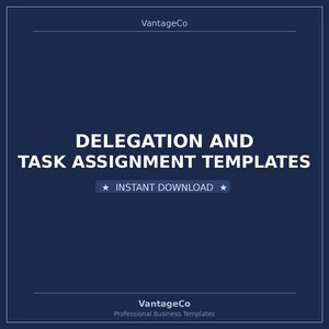 Delegatiesjablonen | Taaktoewijzingssjabloon | Teamtaaktracker | Direct downloaden | Bewerkbare zakelijke sjablonen