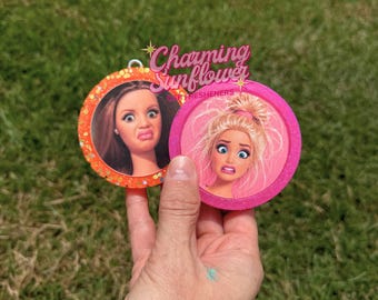 Moody Girl Car Air Freshener