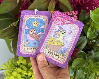 Cute Tarot Card Car Freshie