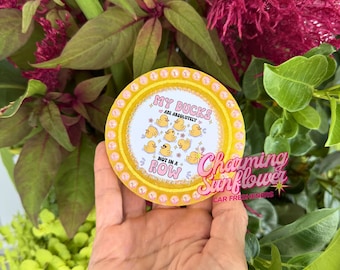 Ducks Absolutely Not In a Row - Rubber Ducky -  Car Freshener