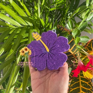 Large Hibiscus Car Freshener