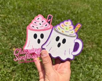 Coffee Ghost Mug Car Freshener