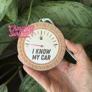 Empty Tank - I Know My Car - Freshie Car Freshener