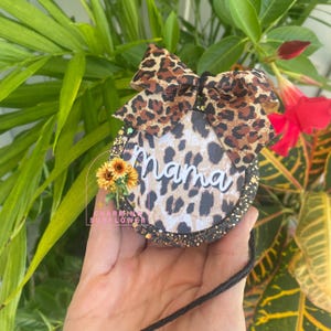 Mama Cheetah Print Car Freshener