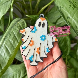 Flower Ghost Car Freshener