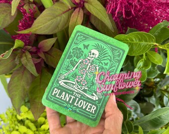 The Plant Lover Tarot Card Car Freshie