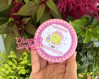 Anxious But Moisturized - Frog Freshie -  Car Freshener