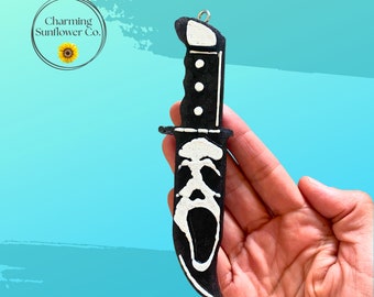 Knife // Horror // Scary // Spooky // Air Freshener // Car Scent // Car Candle // Car Accessories // 4"