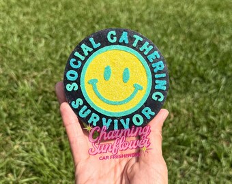 Social Gathering Survivor Car Freshener