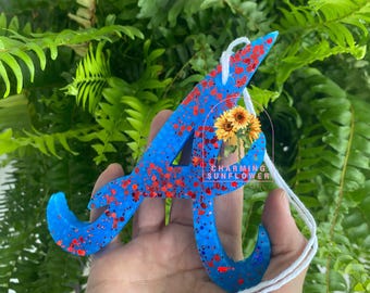 Letter A Car Freshie: Handmade Air Freshener