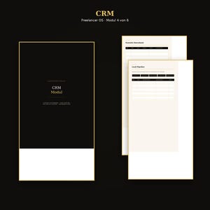 CRM-planerare för frilansare | Kontaktdatabas, leadpipeline, uppföljningsspårare (PDF) | Operativsystem för frilansare | CashPromptStudio