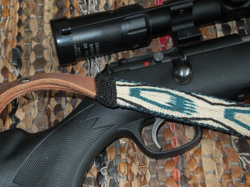 MadetoOrder Hitched Horsehair Rifle Sling Etsy