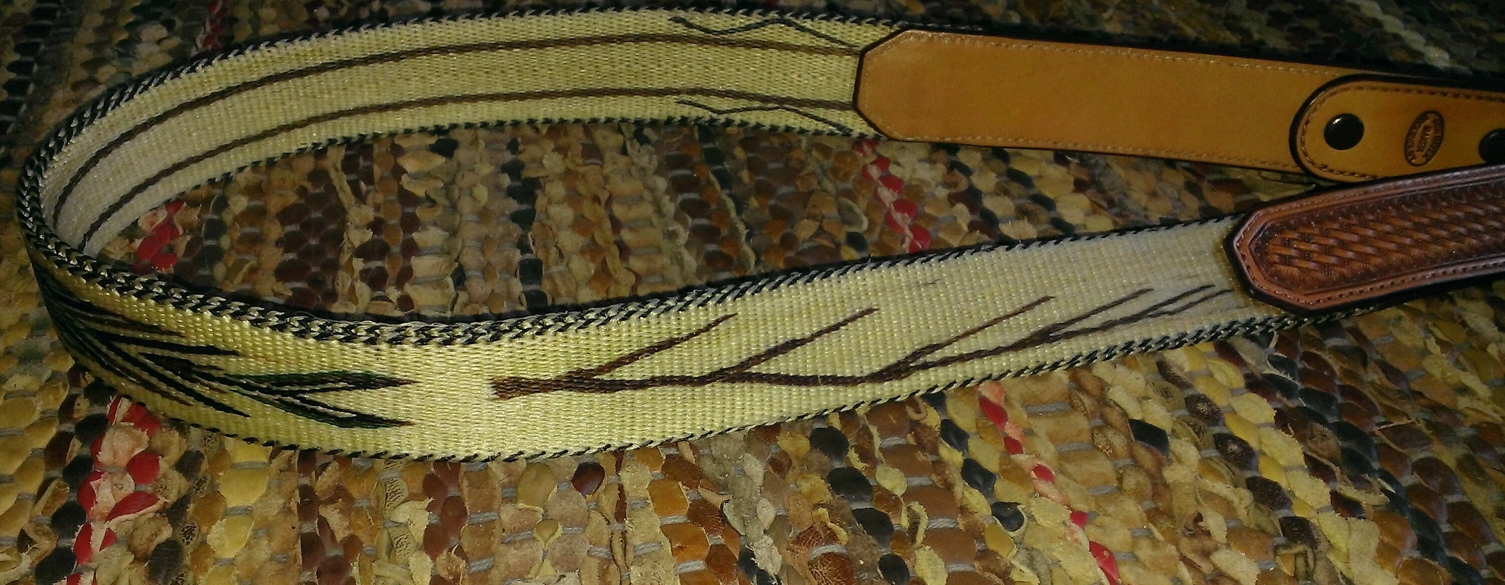 MadetoOrder Hitched Horsehair Belt Etsy