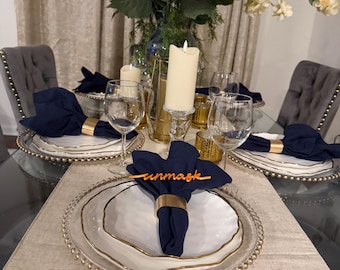 Custom Name Place Cards | Personalized Wedding Table Tags, Event Decor