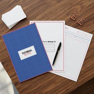Printable Tutor Planner PDF Tutor Session Notes and Homework Tracker Invoice Template for Private Tutors Instant Digital Download
