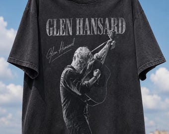 Glen Hansard Tribute comfort color  Shirt, In Loving Memory Tee, Vintage Music Memorial T-Shirt Acoustic Guitar Fan Gift, Forever Remembered