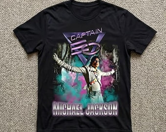 Captain EO Michael Jackson 1986 Disney 3D Sci-fi Film Tee / T