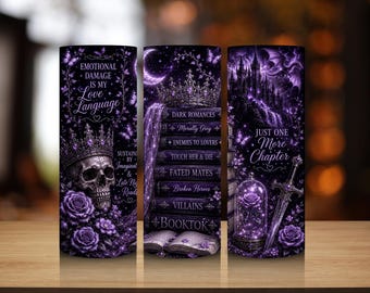Fantasy Romance | Tumbler Wrap Design | Digital Download | Printable 20oz Tumbler Sublimation