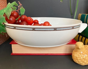 Base para bol de soufflé redondo Mikasa Intaglio Garden Harvest CAC29 de 25 cm (10")