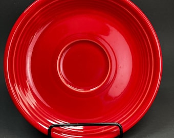 Plato de repuesto Fiesta Saucer Scarlet Red de 6" Homer Laughlin