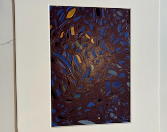 Mystery Small Original Abstract Acrylic Painting – Artist’s Choice
