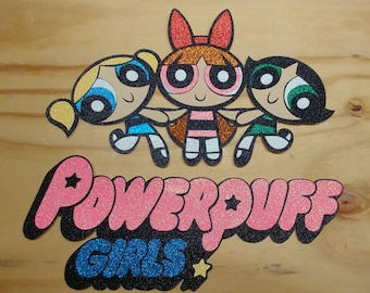 Power girls inspired party decor,