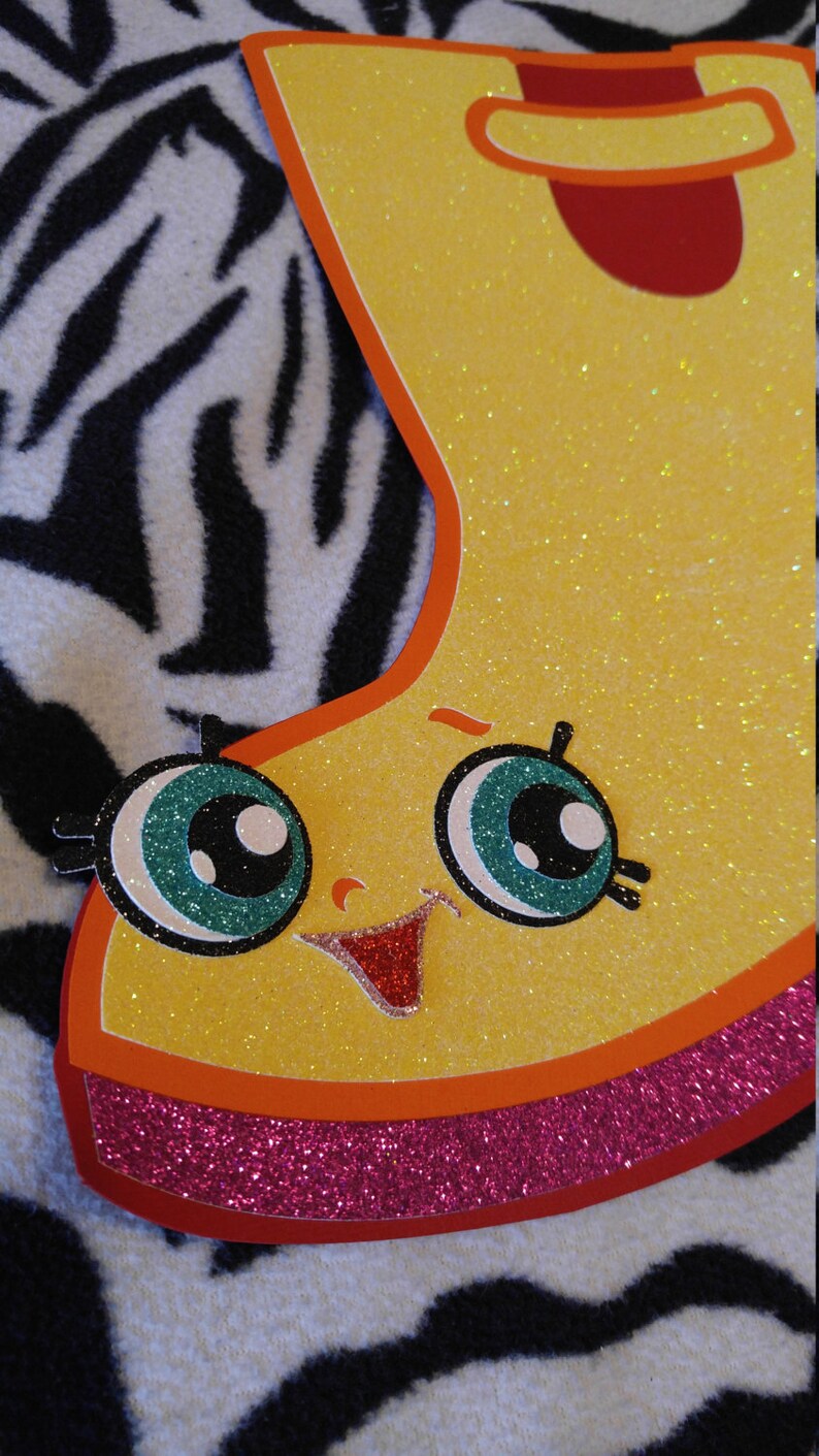 Jennifer Rayne Rain Boot Shopkin Rainboot Shopkin Wall Decor Etsy