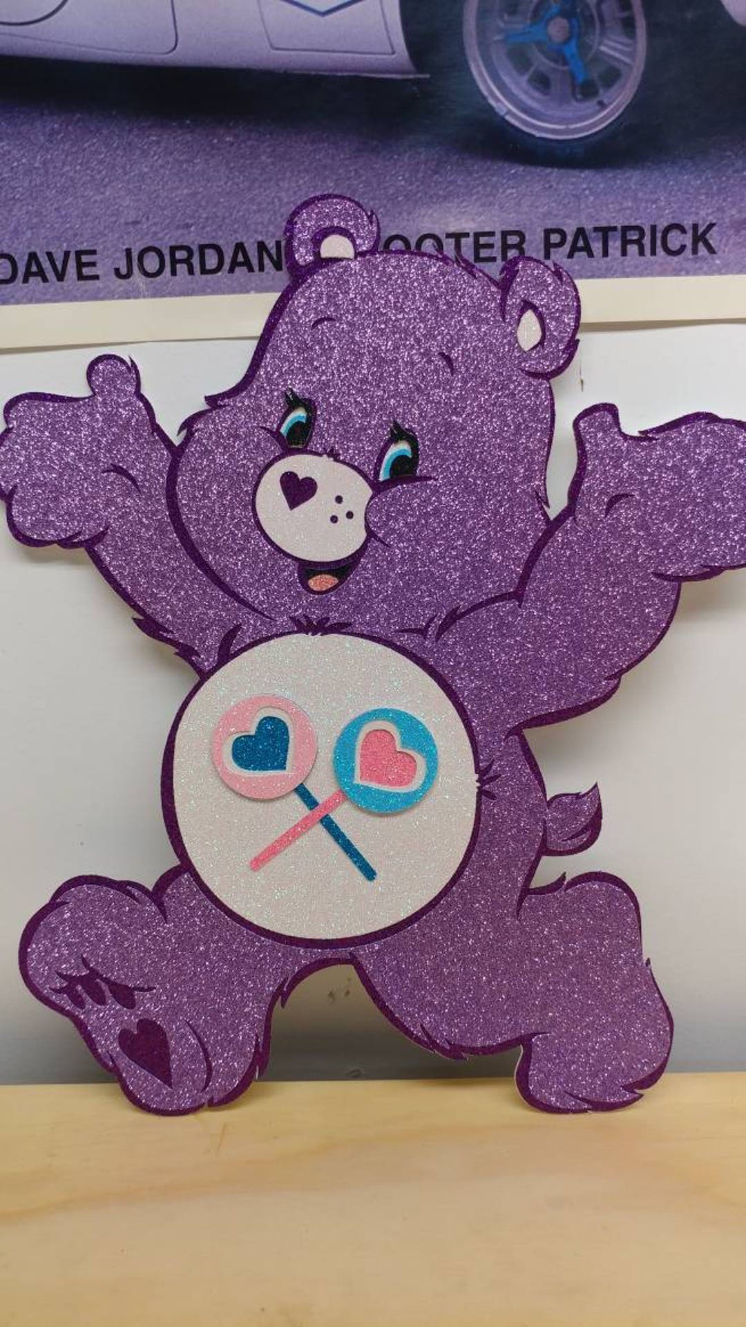 Share Bear, Share Care Bear, Lollipop Bear - Etsy