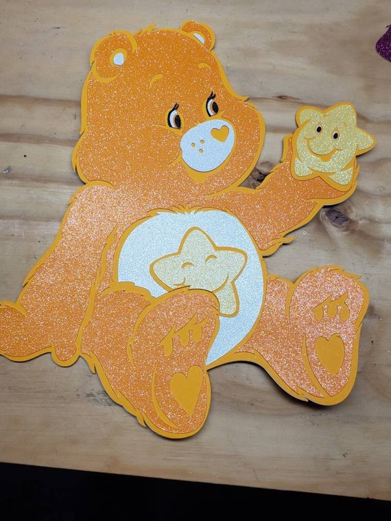 orange care bear