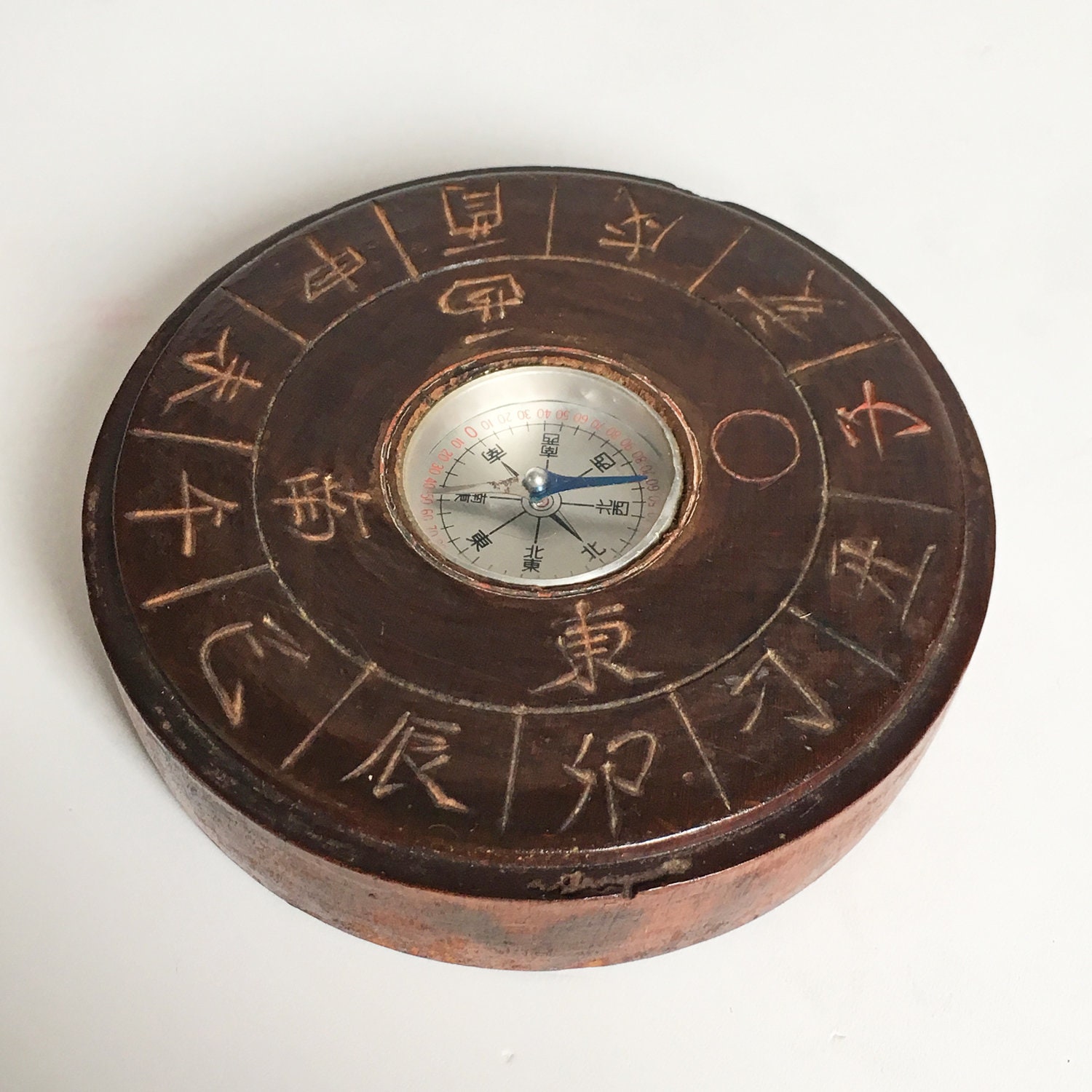 AMAZING Japanese Compass. Vintage Antique Compass. Antique Etsy