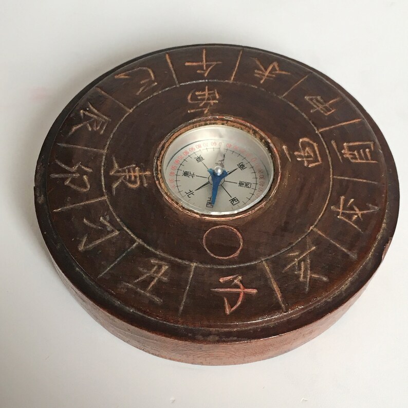 AMAZING Japanese Compass. Vintage Antique Compass. Antique Etsy