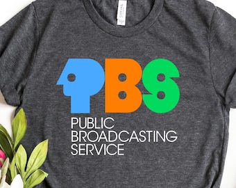 Vintage PBS Unisex T-shirt, PBS Tee, Gift for Women, men