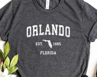 Orlando Florida Shirt, Orlando Sweatshirt, Florida Hoodie, Florida State Tee, Orlando FL Shirt, Orlando Vacation Gift, Florida Vacation Gift