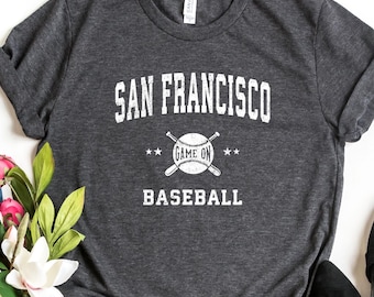 San Francisco Baseball Shirt, San Francisco Fan Gift, Baseball Game Day, Baseball Team Shirt, Baseball Fan Gift, San Francisco Sweater