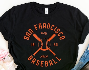 Vintage San Francisco Baseball Shirt, Baseball Shirt, Baseball Game Day Shirt, Baseball Gift, MLB Baseball Shirt, San Francisco Shirt